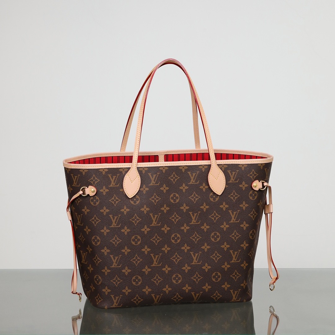 Shebag Louis Vuitton M41177  Neverfull medium size（2024 Oct updated）-Best Quality Fake designer Bag Review, Replica designer bag ru