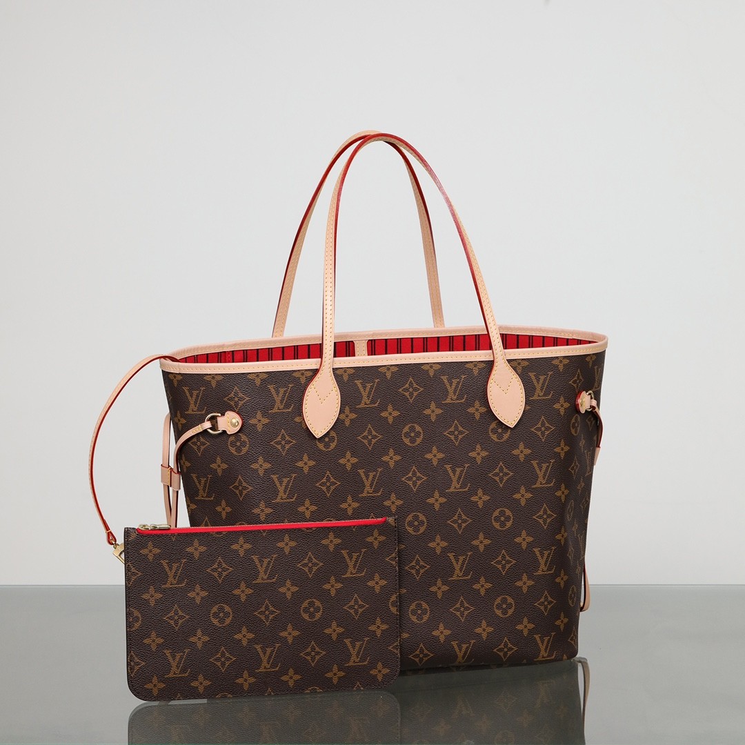Shebag Louis Vuitton M41177  Neverfull medium size（2024 Oct updated）-Best Quality Fake designer Bag Review, Replica designer bag ru