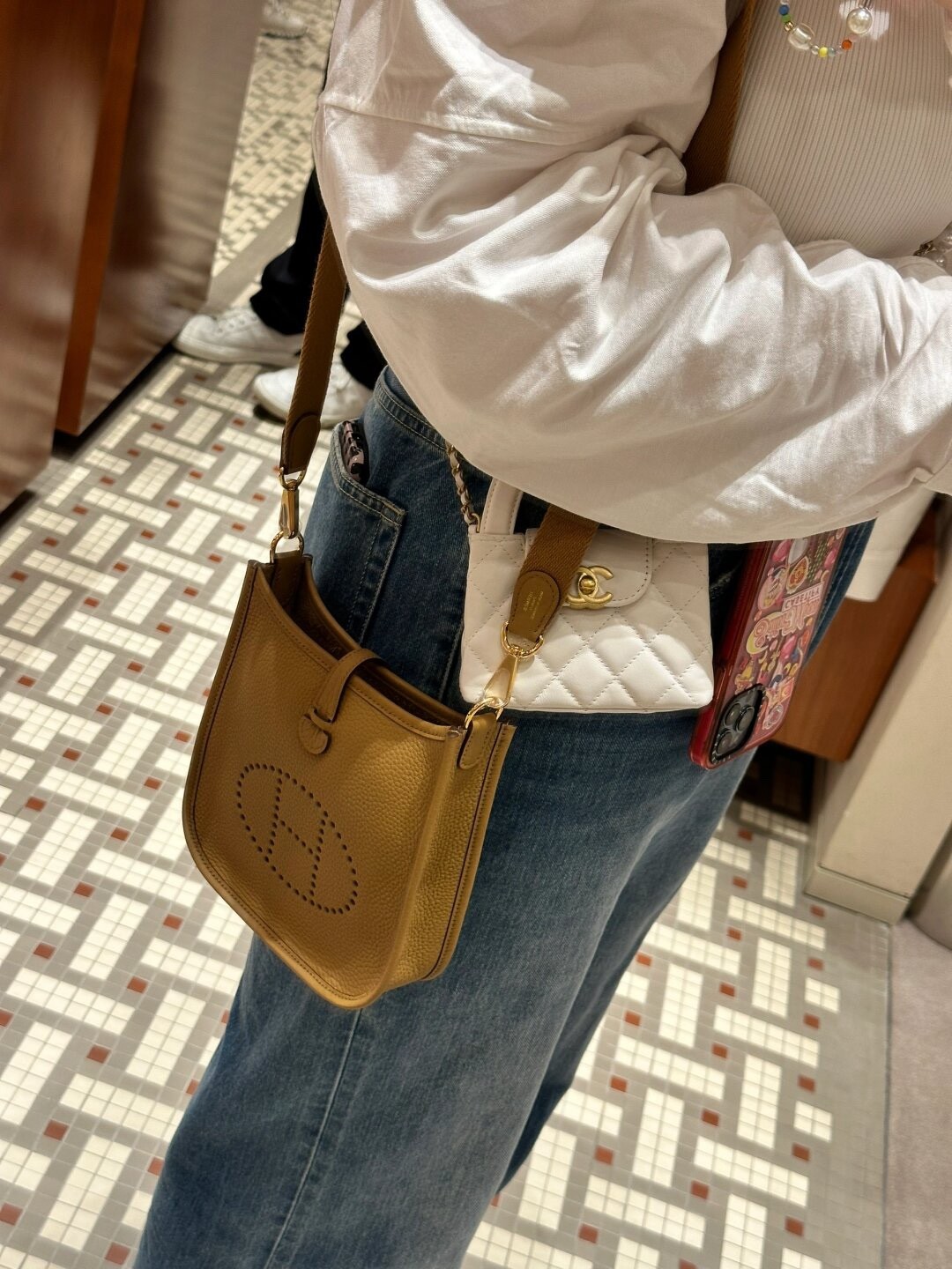 Shebag fully handmade Hermes Evelyn 16 bag full review (2024 Oct updated)-Best Quality Fake designer Bag Review, Replica designer bag ru