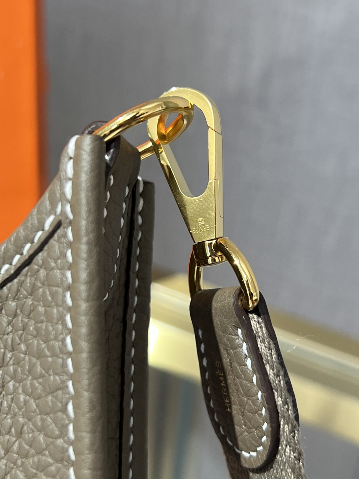 Shebag handmade Hermes evelyn 16 grey bag full review (2024 Oct updated)-Best Quality Fake designer Bag Review, Replica designer bag ru