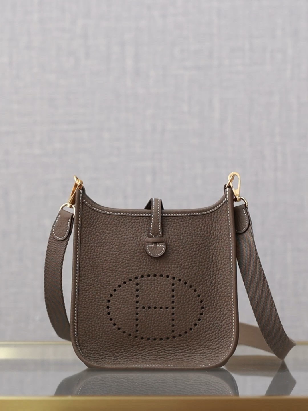 Shebag handmade Hermes evelyn 16 grey bag full review (2024 Oct updated)-Best Quality Fake designer Bag Review, Replica designer bag ru