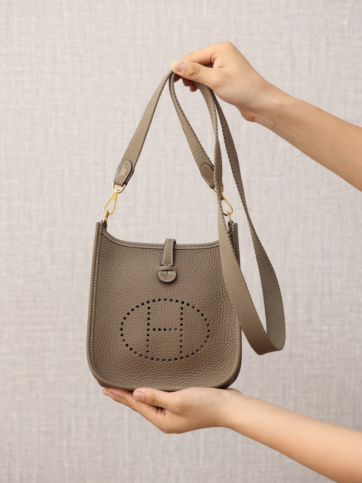 Shebag handmade Hermes evelyn 16 grey bag full review (2024 Oct updated)-Best Quality Fake designer Bag Review, Replica designer bag ru