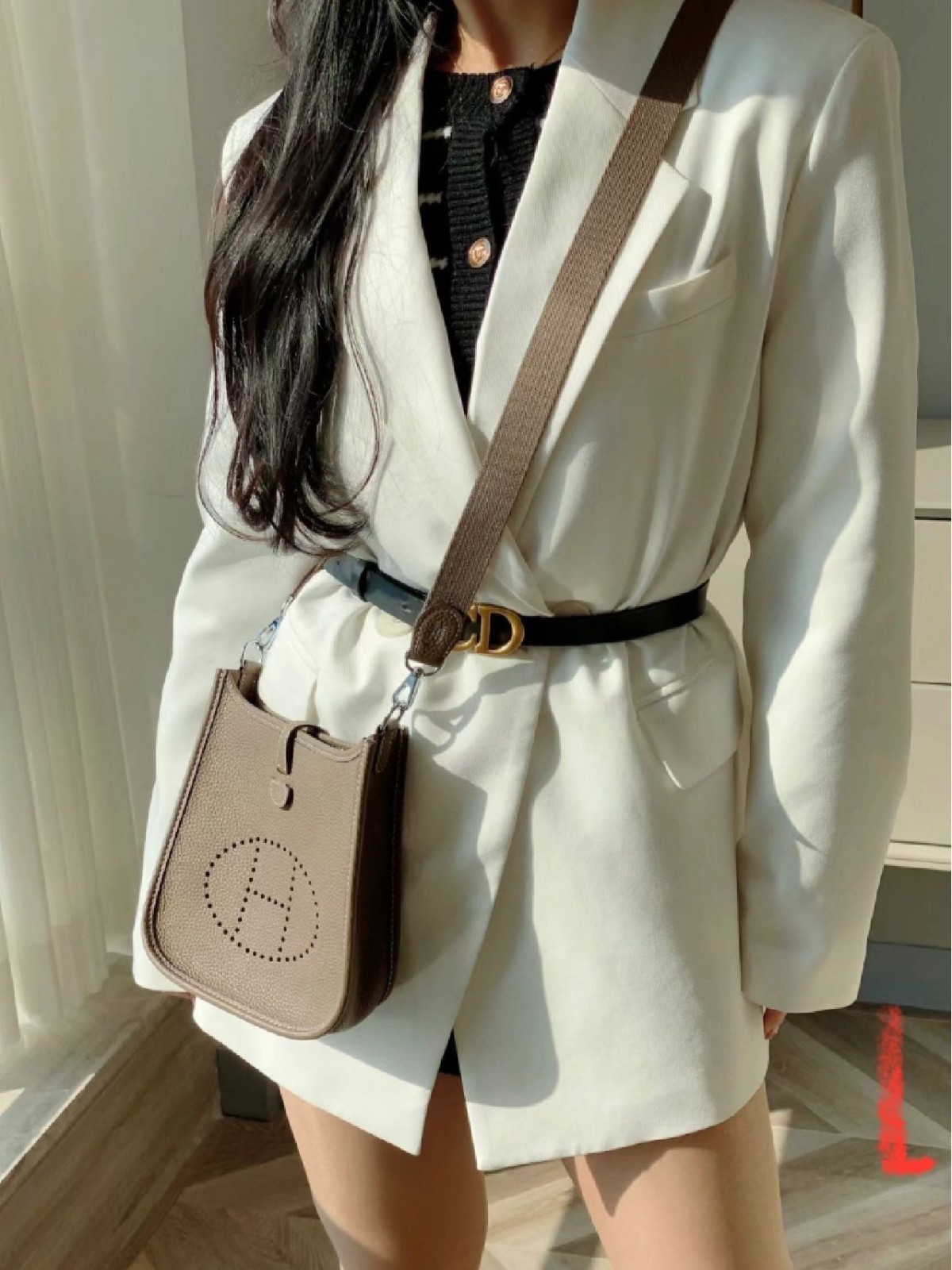Shebag handmade Hermes evelyn 16 grey bag full review (2024 Oct updated)-Best Quality Fake designer Bag Review, Replica designer bag ru