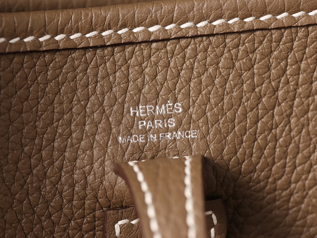 Shebag full handmade Hermes Evelyn 16 grey silver full review(2024 Oct updated)-Best Quality Fake designer Bag Review, Replica designer bag ru
