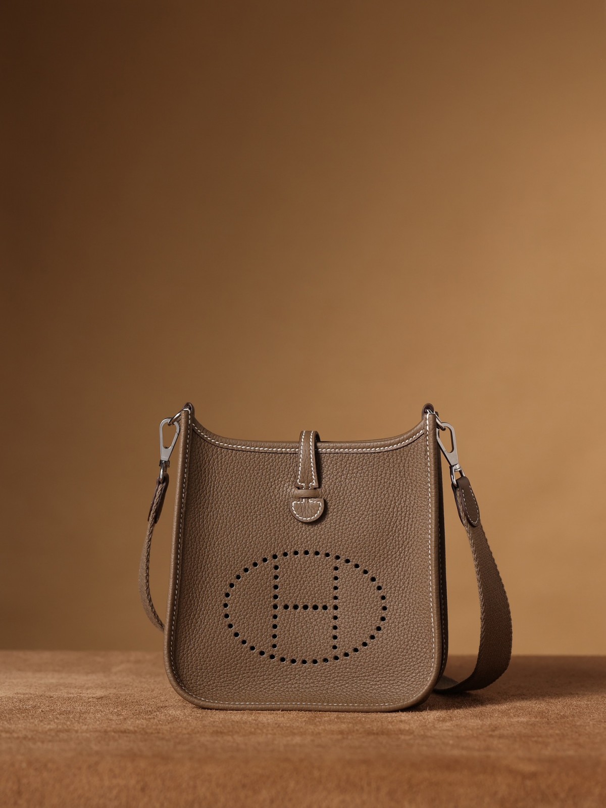 Shebag full handmade Hermes Evelyn 16 grey silver full review(2024 Oct updated)-Best Quality Fake designer Bag Review, Replica designer bag ru