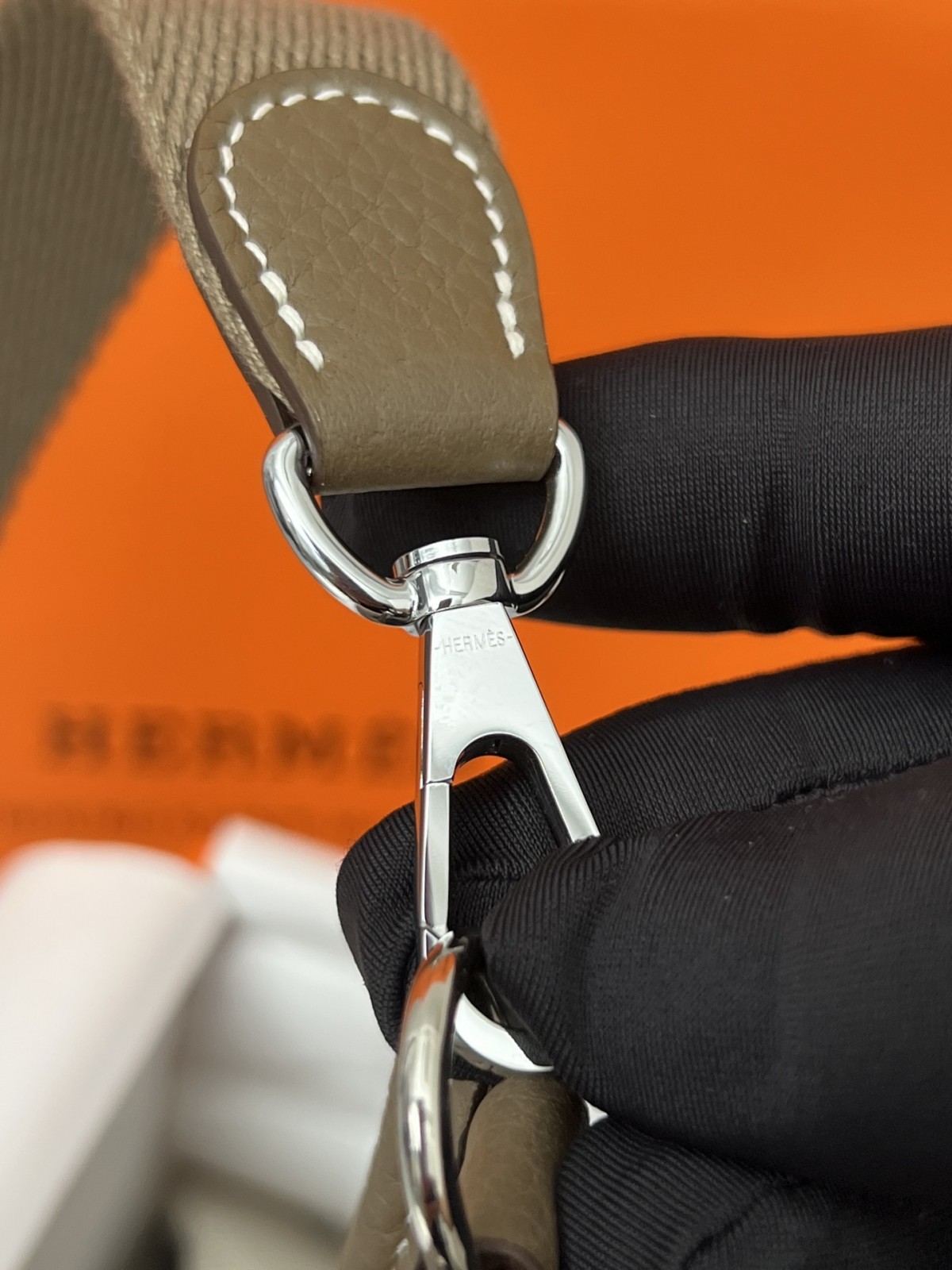 Shebag full handmade Hermes Evelyn 16 grey silver full review(2024 Oct updated)-Best Quality Fake designer Bag Review, Replica designer bag ru