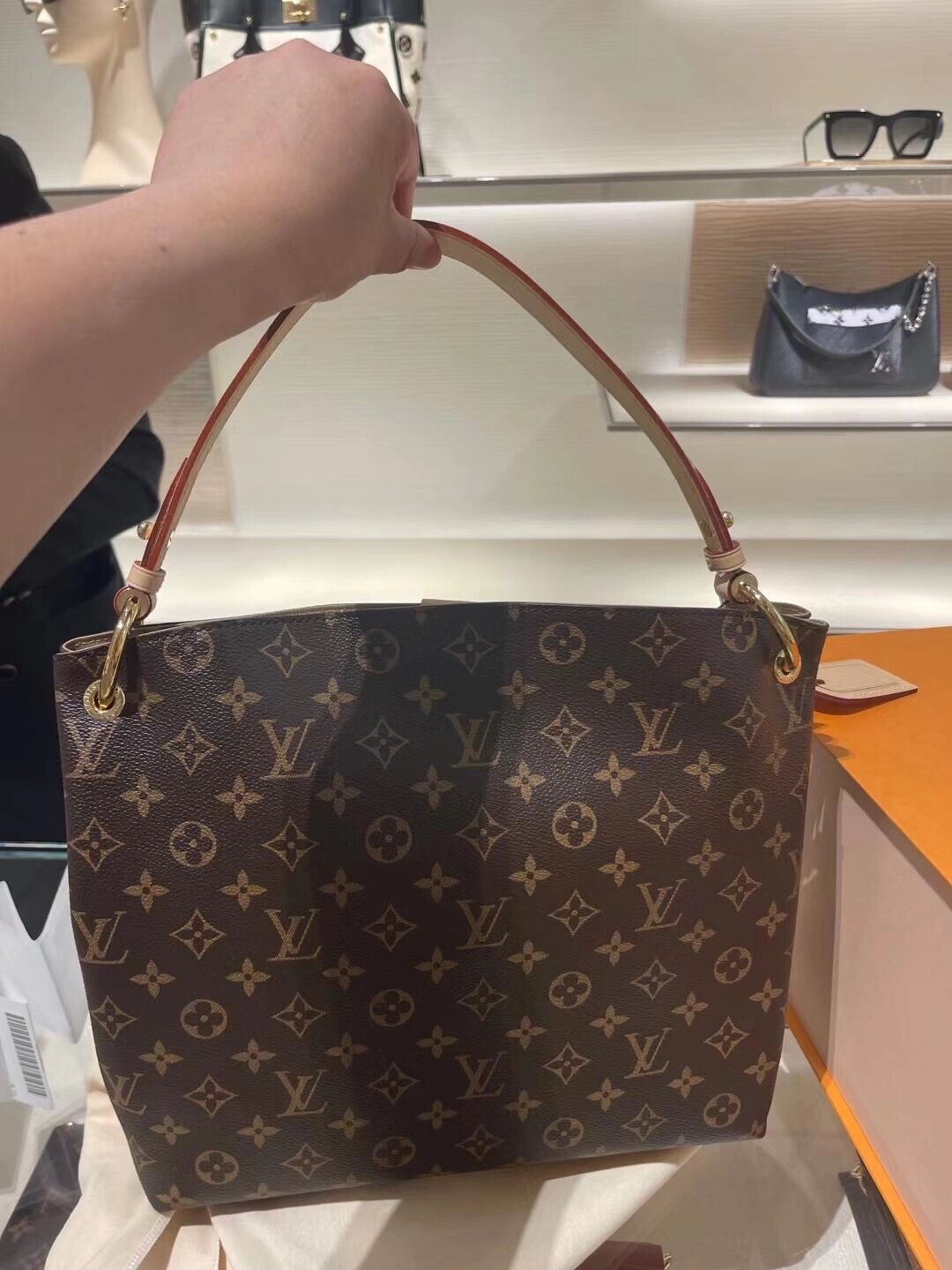 Shebag Louis Vuitton M43701 GRACEFUL small Bag full review （2024 NOV updated）-Best Quality Fake designer Bag Review, Replica designer bag ru
