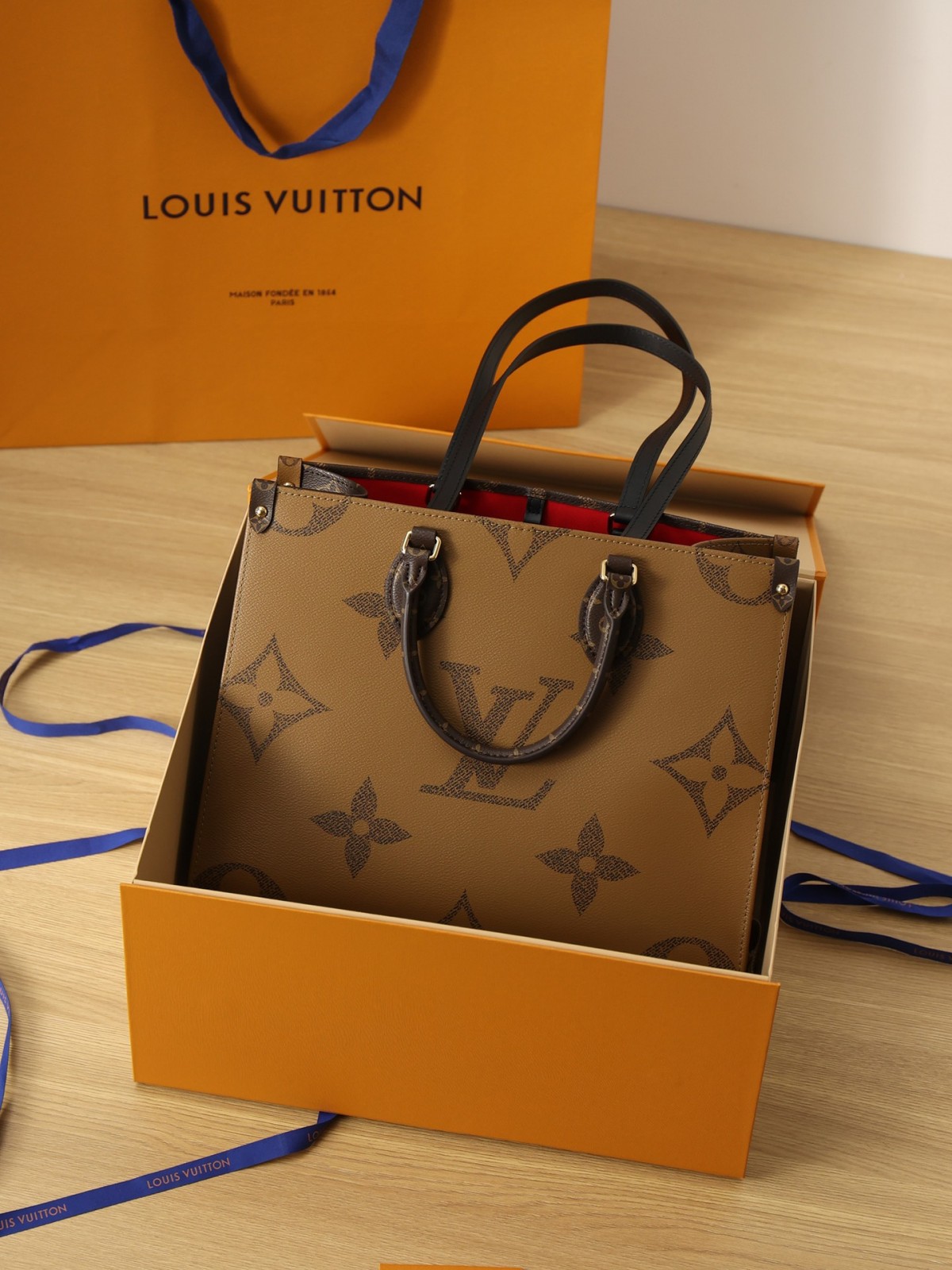 Shebag Louis Vuitton Onthego M45321 medium full review(2024 Nov updated)-Best Quality Fake designer Bag Review, Replica designer bag ru