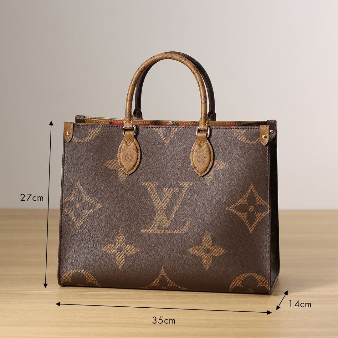 Shebag Louis Vuitton Onthego M45321 medium full review(2024 Nov updated)-Best Quality Fake designer Bag Review, Replica designer bag ru