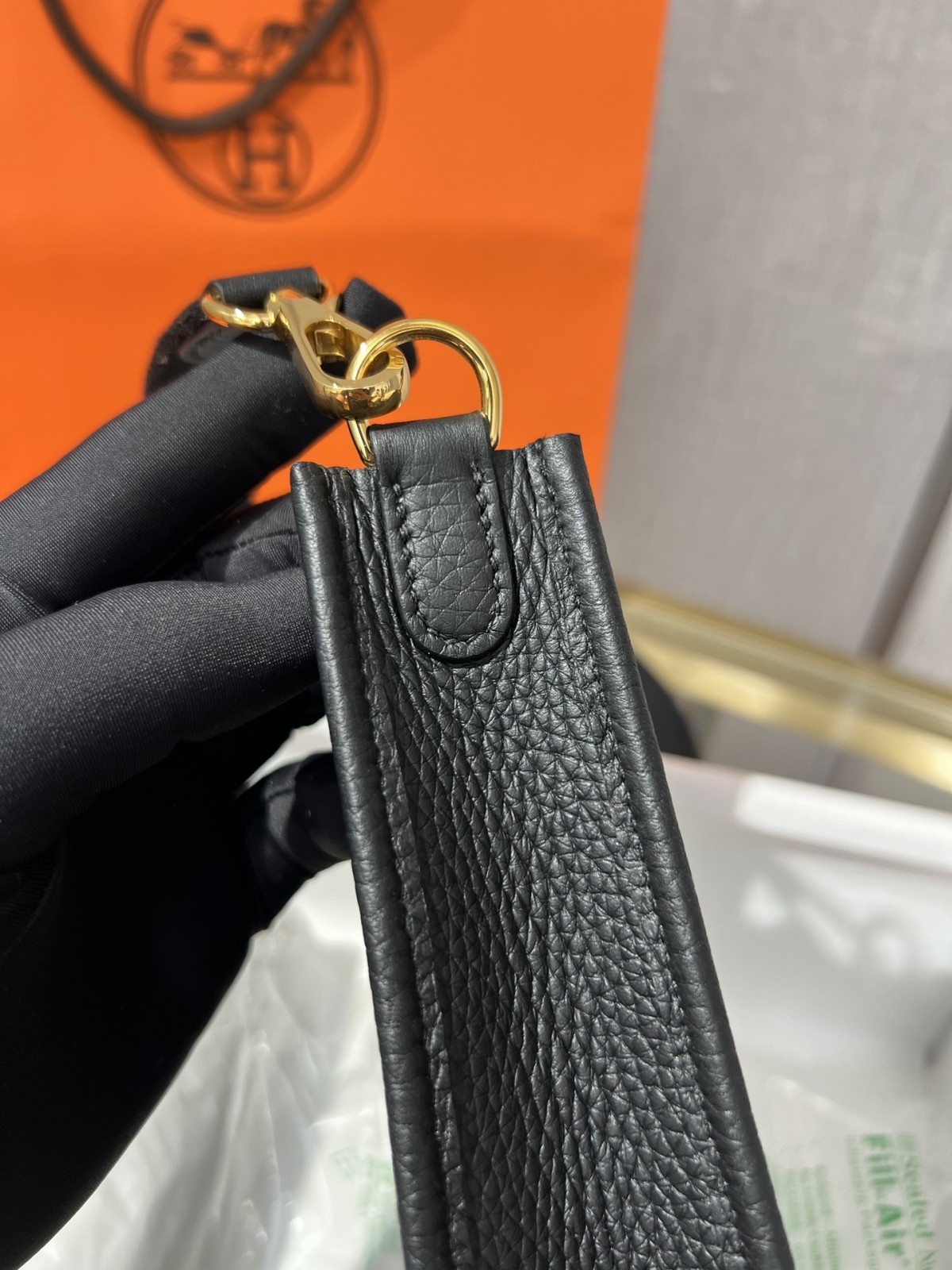 Shebag Hermes Evelyn 16 in black gold full review (2024 Nov updated)-Best Quality Fake designer Bag Review, Replica designer bag ru Shebag Hermes Evelyn 16 in black gold full review (2024 Nov updated)-Best Quality Fake designer Bag Review, Replica designer bag ru