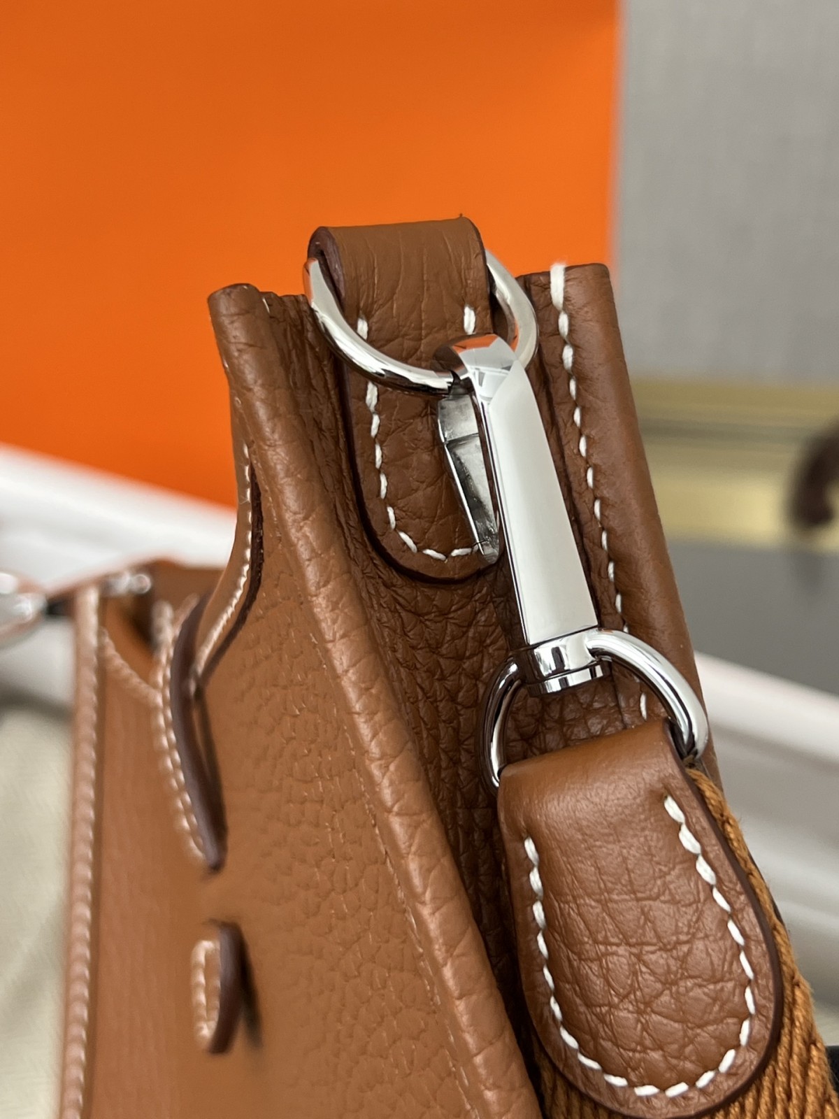Shebag 15% off！And Shebag fully handmade Hermes Evelyn 16 bag in brown review （2024 Dec updated）-Best Quality Fake designer Bag Review, Replica designer bag ru
