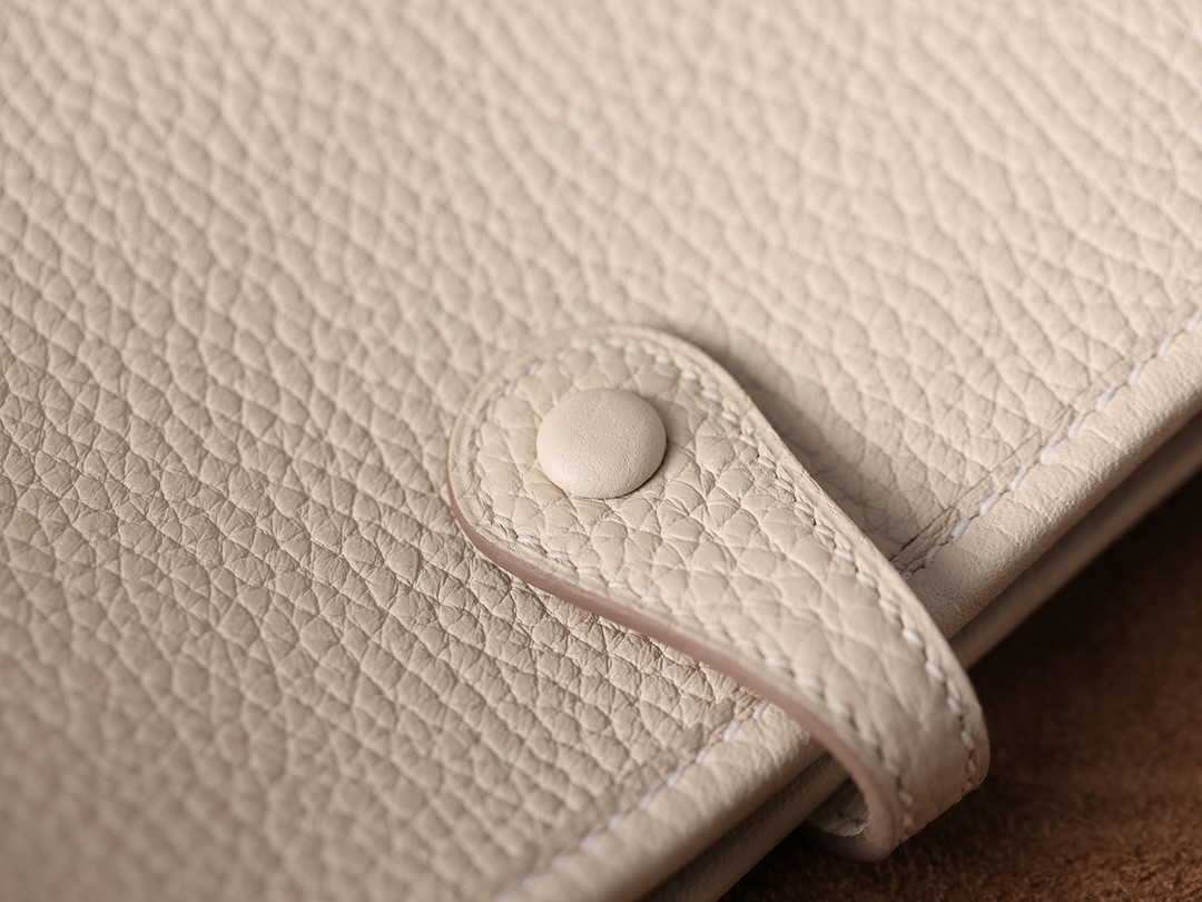 What a beautiful SnowWhite！Shebag fully hand made Hermes Evelyn 16 Togo leather bag（2024 Dec updated）-Best Quality Fake designer Bag Review, Replica designer bag ru