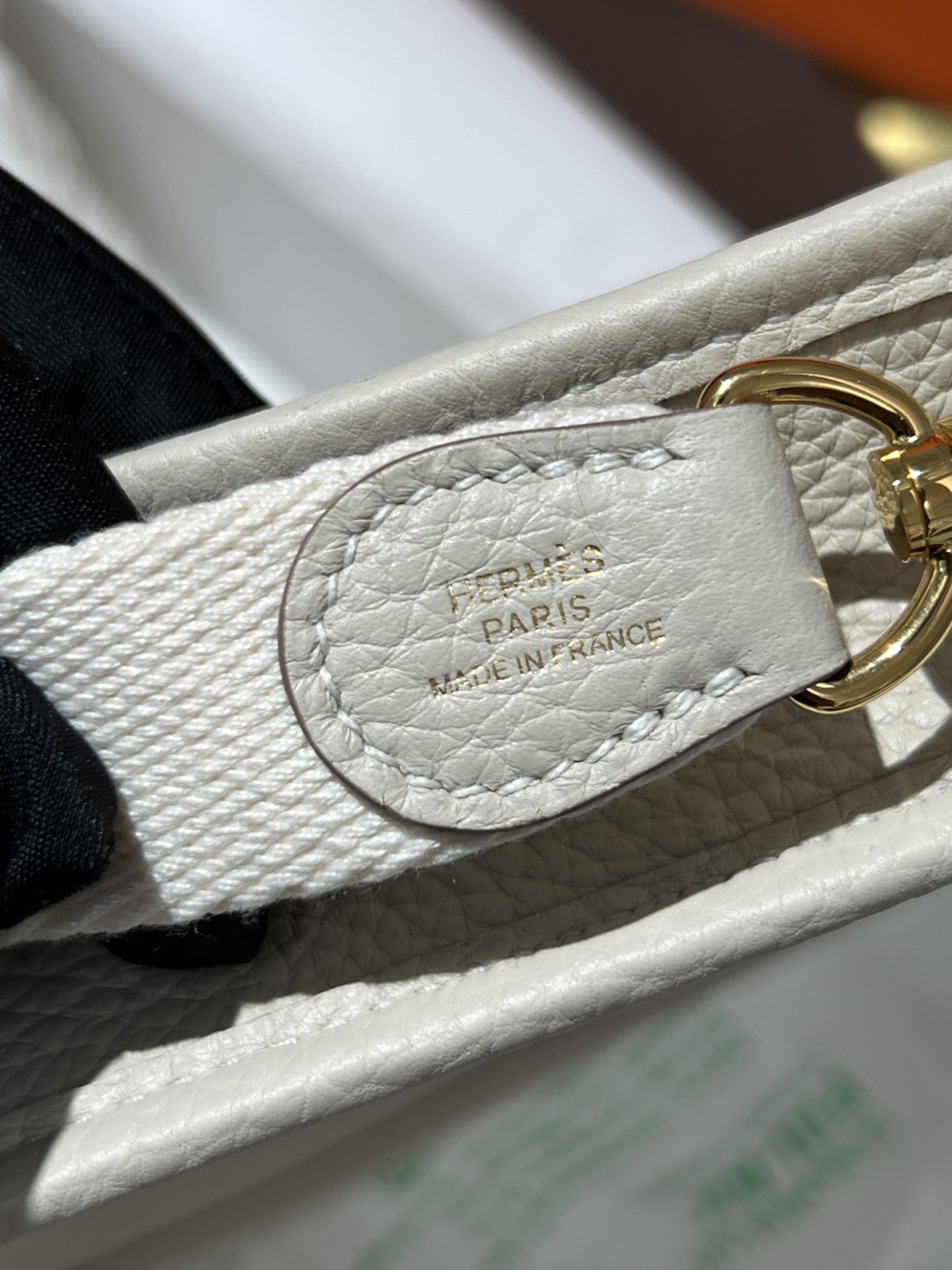 What a beautiful SnowWhite！Shebag fully hand made Hermes Evelyn 16 Togo leather bag（2024 Dec updated）-Best Quality Fake designer Bag Review, Replica designer bag ru