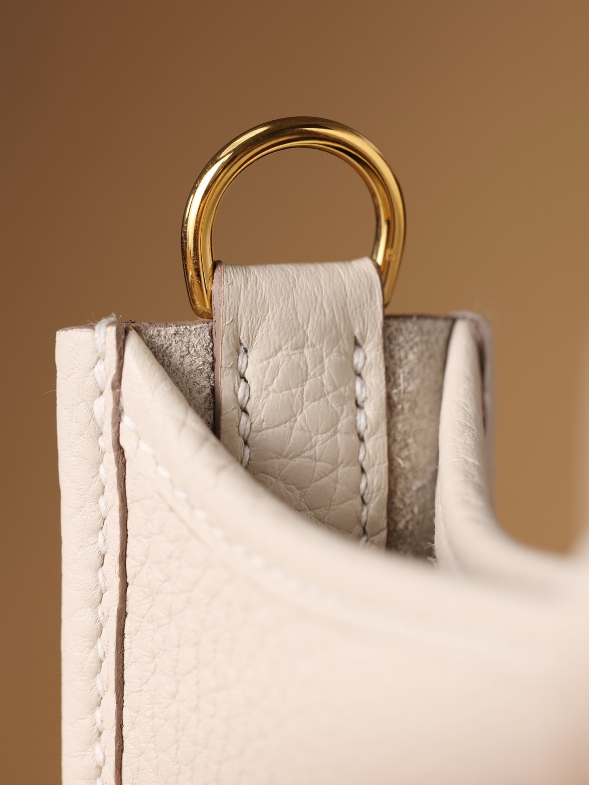 What a beautiful SnowWhite！Shebag fully hand made Hermes Evelyn 16 Togo leather bag（2024 Dec updated）-Best Quality Fake designer Bag Review, Replica designer bag ru
