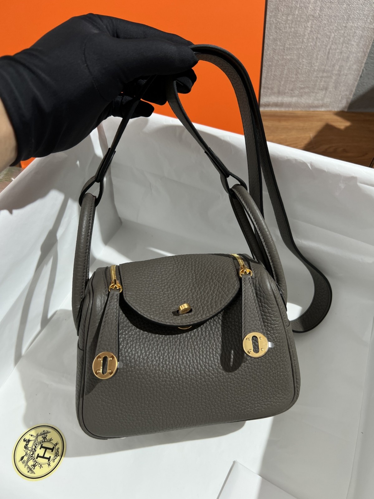 Shebag fully handmade Hermes Lindy 19 bag in grey review(2024 Dec updated)-Best Quality Fake designer Bag Review, Replica designer bag ru