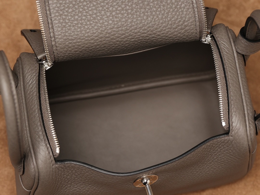 Shebag fully handmade Hermes Lindy 19 bag in grey review(2024 Dec updated)-Best Quality Fake designer Bag Review, Replica designer bag ru