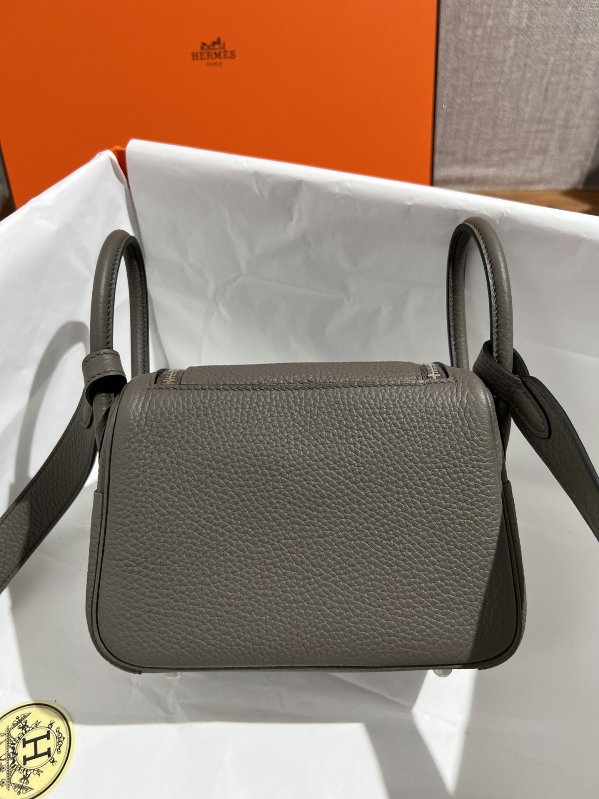 Shebag fully handmade Hermes Lindy 19 bag in grey review(2024 Dec updated)-Best Quality Fake designer Bag Review, Replica designer bag ru
