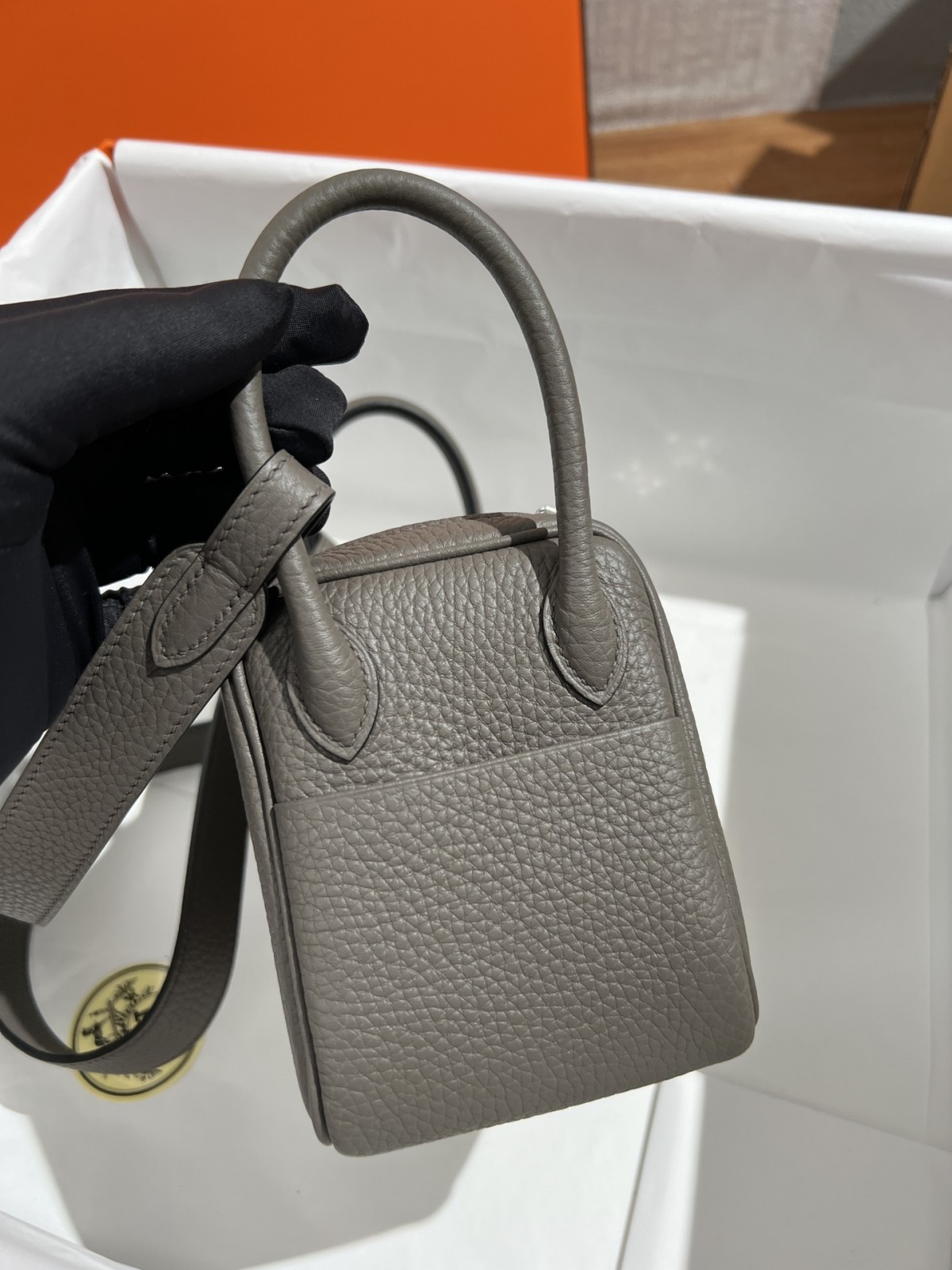 Shebag fully handmade Hermes Lindy 19 bag in grey review(2024 Dec updated)-Best Quality Fake designer Bag Review, Replica designer bag ru