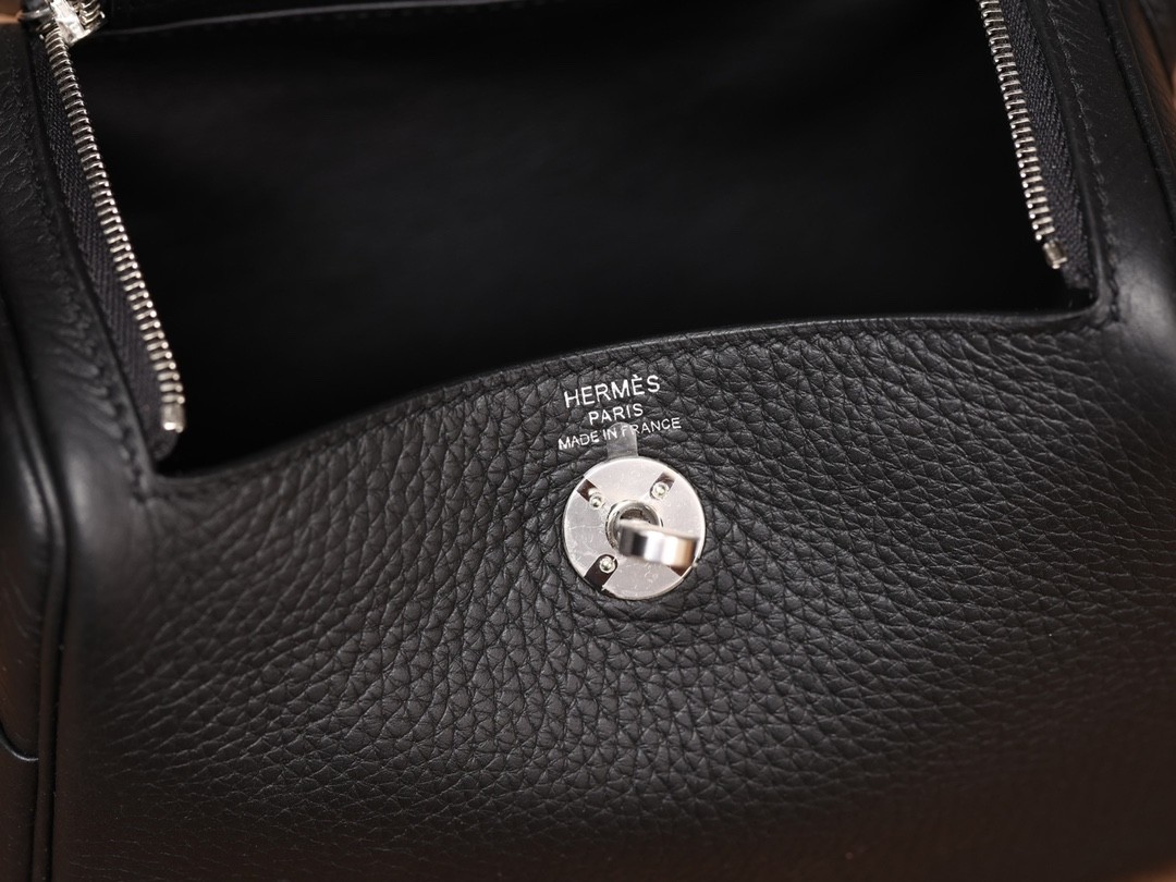 Shebag fully hand made Hermes Lindy 19 bag mini in black silver(2024 Dec updated)-Best Quality Fake designer Bag Review, Replica designer bag ru