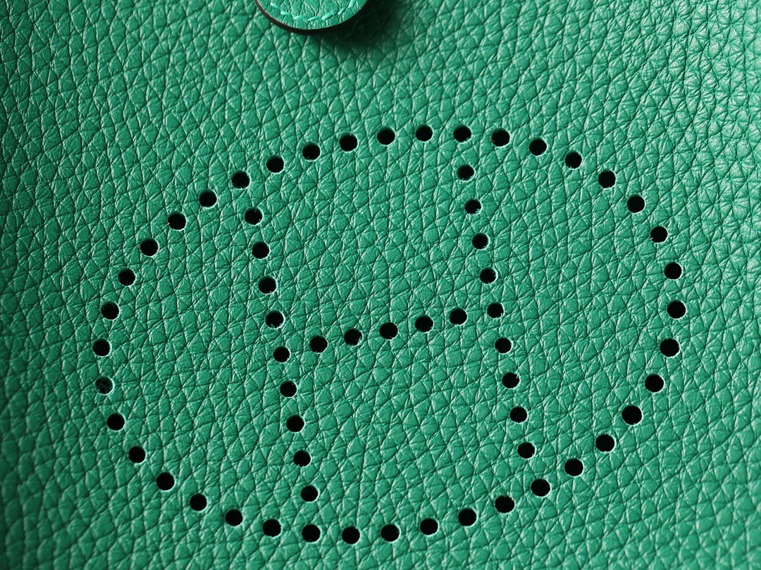 Shebag Hermes Evelyne 16 bag green togo silver hardware fully hand made (2024 Dec updated)-Best Quality Fake designer Bag Review, Replica designer bag ru