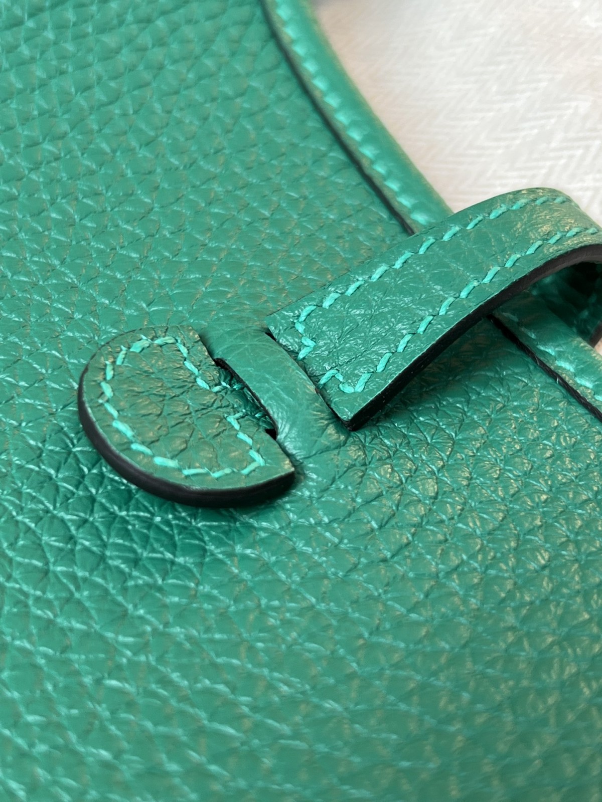 Shebag Hermes Evelyne 16 bag green togo silver hardware fully hand made (2024 Dec updated)-Best Quality Fake designer Bag Review, Replica designer bag ru