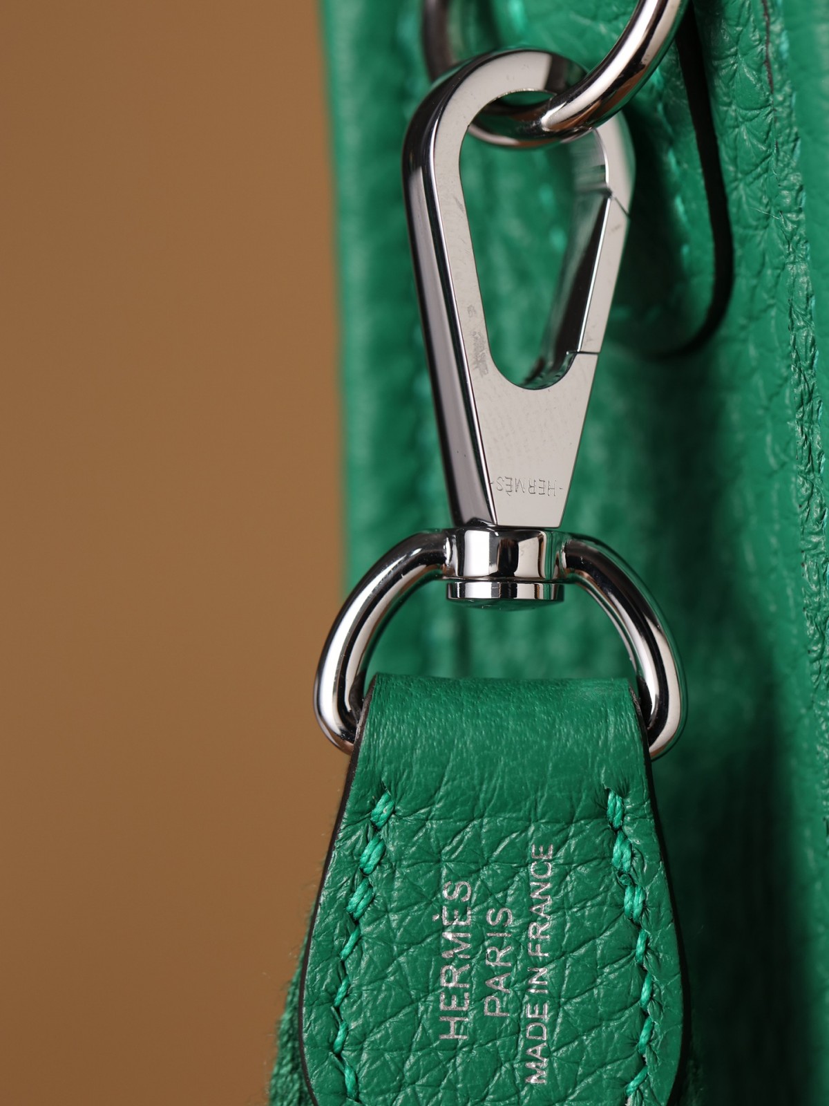 Shebag Hermes Evelyne 16 bag green togo silver hardware fully hand made (2024 Dec updated)-Best Quality Fake designer Bag Review, Replica designer bag ru