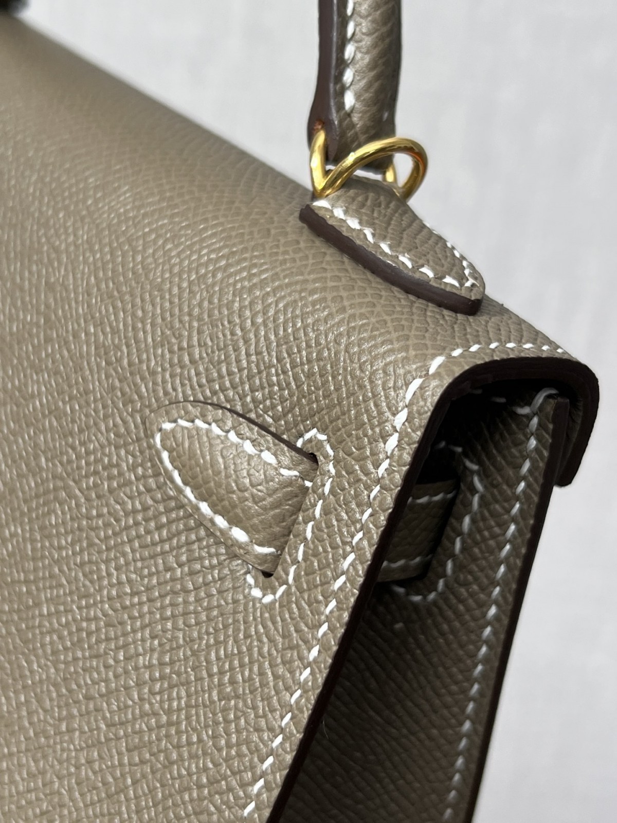Shebag Hermes Mini Kelly 2 bag in grey togo leather (2024 Dec updated)-Best Quality Fake designer Bag Review, Replica designer bag ru Shebag Hermes Mini Kelly 2 bag in grey togo leather (2024 Dec updated)-Best Quality Fake designer Bag Review, Replica designer bag ru