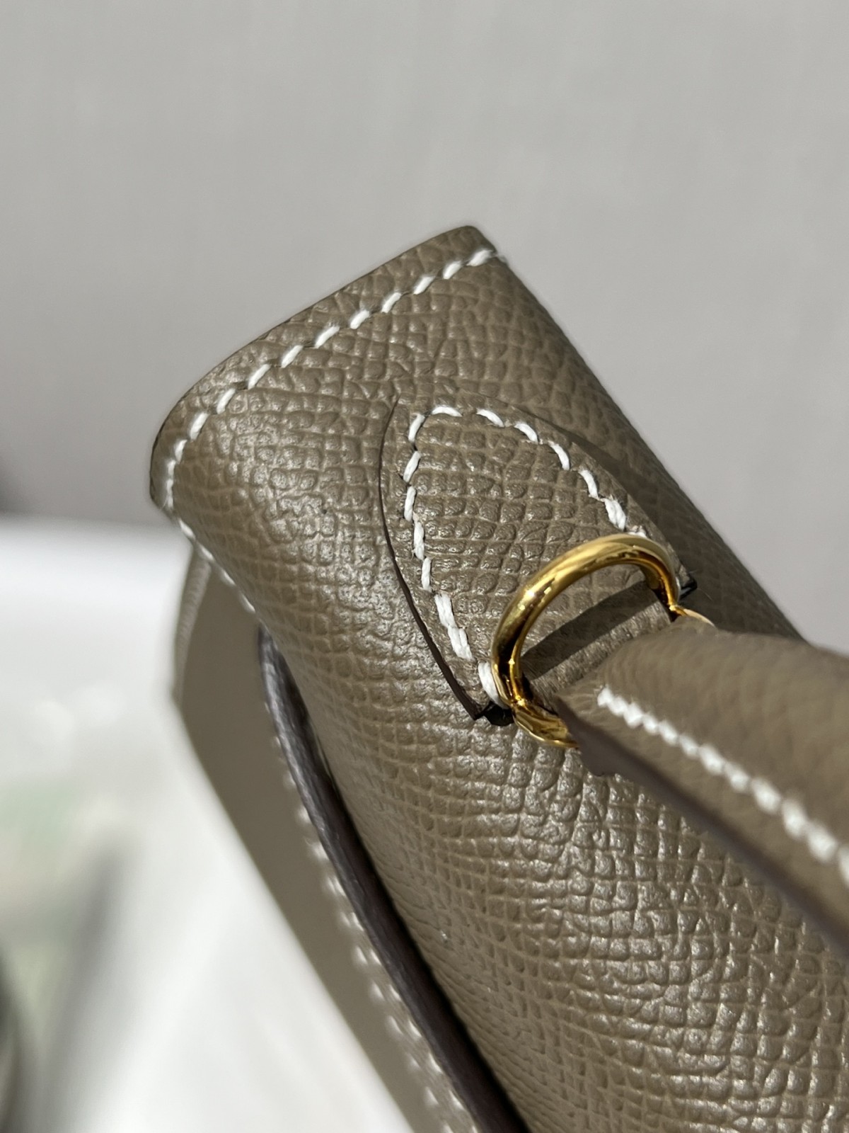 Shebag Hermes Mini Kelly 2 bag in grey togo leather (2024 Dec updated)-Best Quality Fake designer Bag Review, Replica designer bag ru Shebag Hermes Mini Kelly 2 bag in grey togo leather (2024 Dec updated)-Best Quality Fake designer Bag Review, Replica designer bag ru
