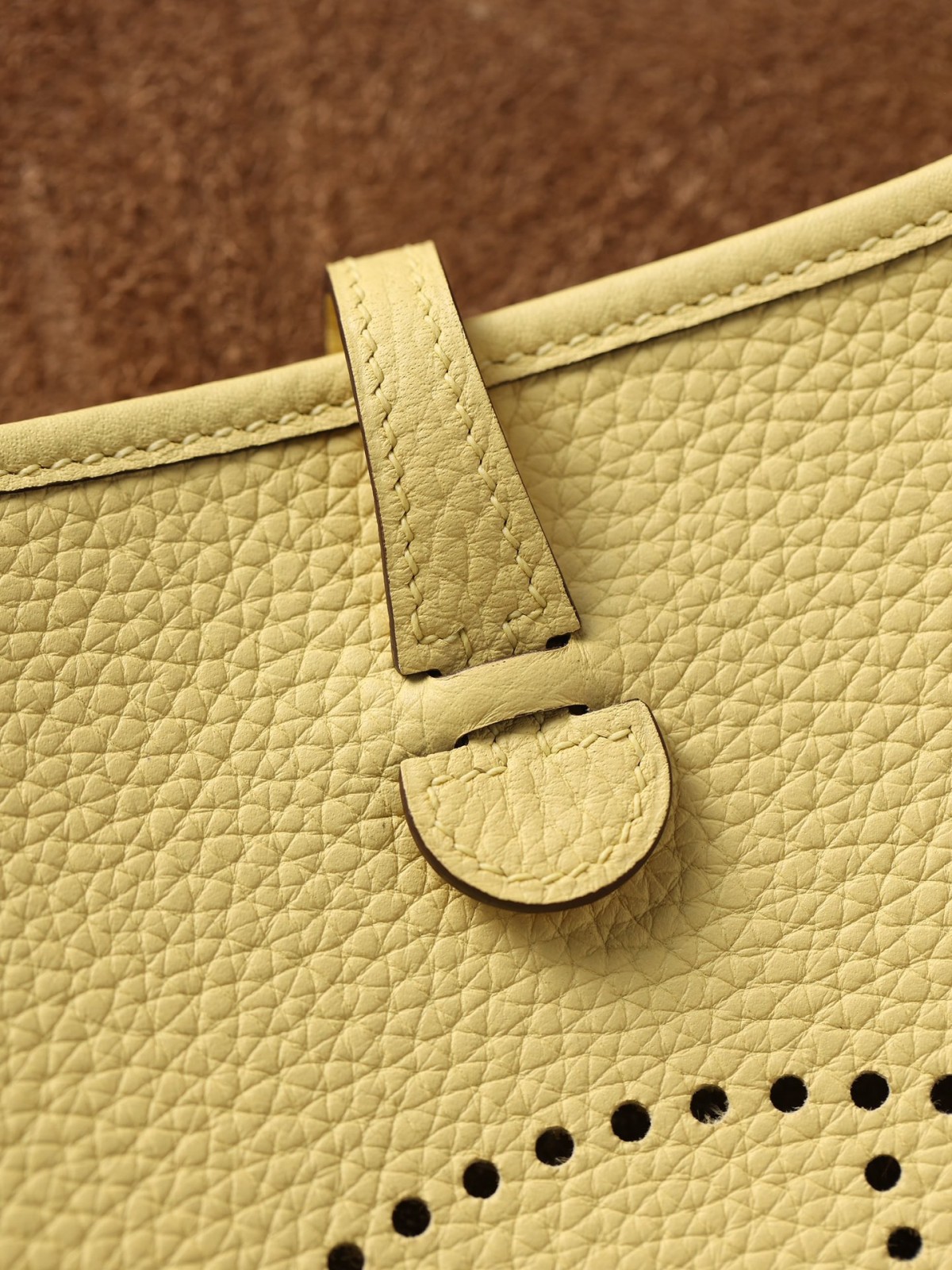 Shebag Hermes Evelyne 16 bag yellow fully hand made (2025 Jan updated)-Best Quality Fake designer Bag Review, Replica designer bag ru