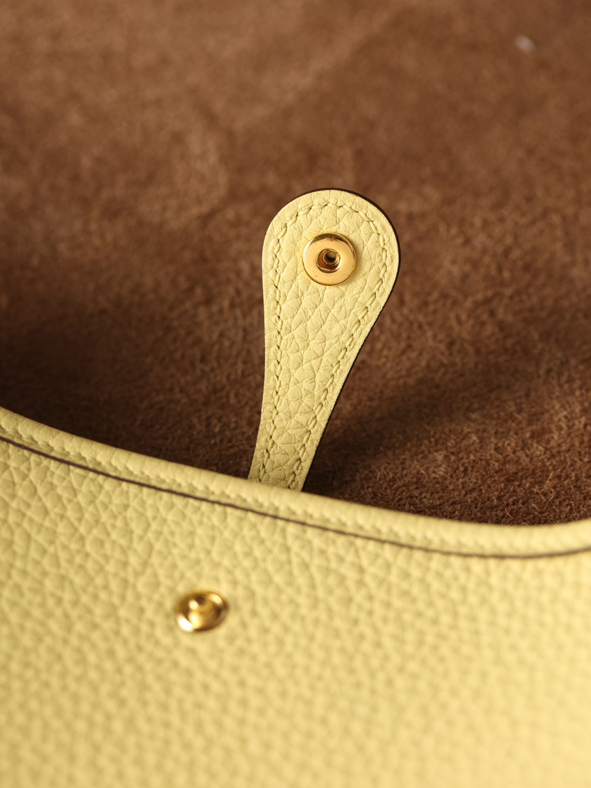 Shebag Hermes Evelyne 16 bag yellow fully hand made (2025 Jan updated)-Best Quality Fake designer Bag Review, Replica designer bag ru