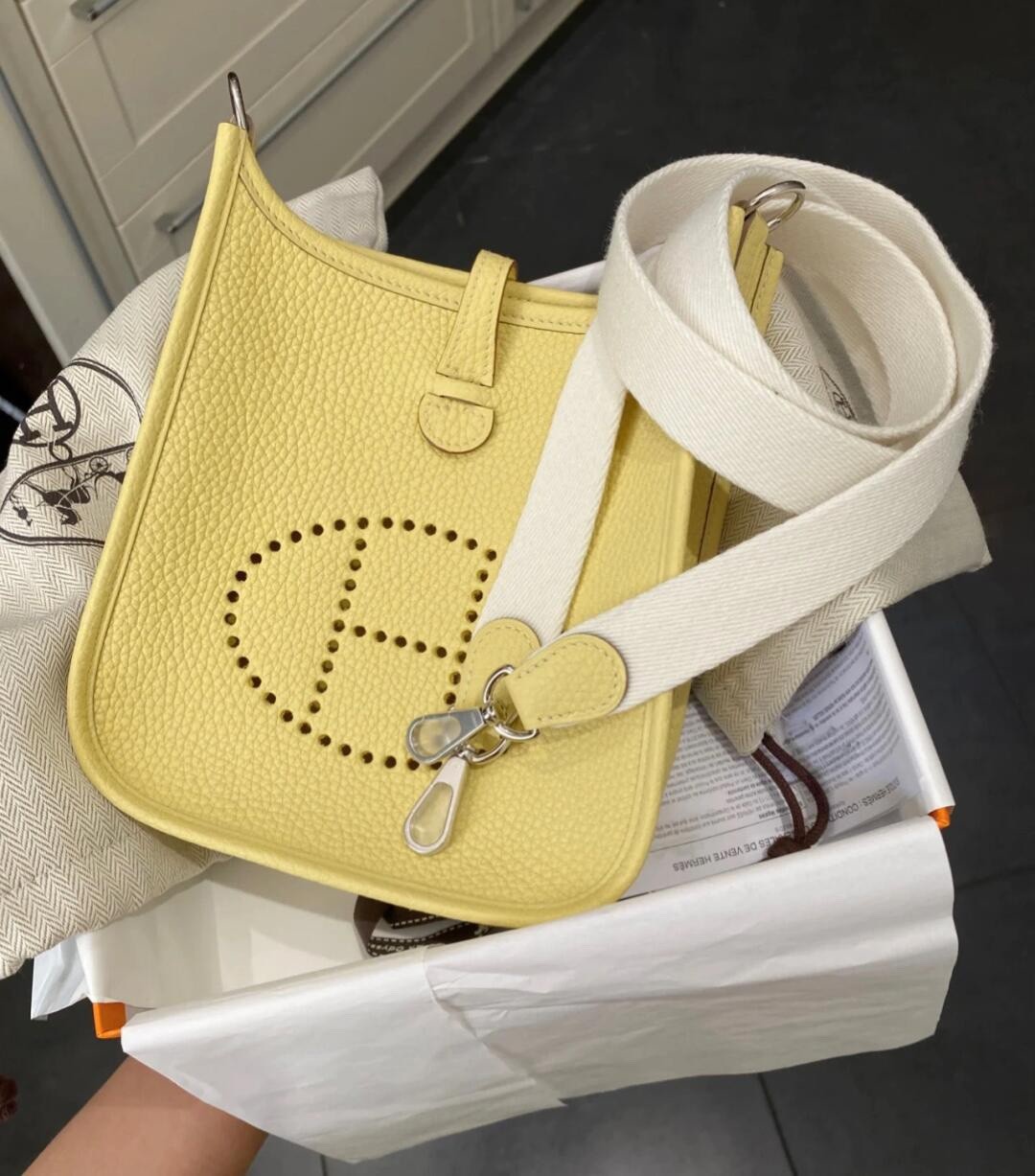 Shebag fully handmade Hermes Evelyne 16 bag in yellow silver hardware (2025 Jan updated)-Best Quality Fake designer Bag Review, Replica designer bag ru Shebag fully handmade Hermes Evelyne 16 bag in yellow silver hardware (2025 Jan updated)-Best Quality Fake designer Bag Review, Replica designer bag ru
