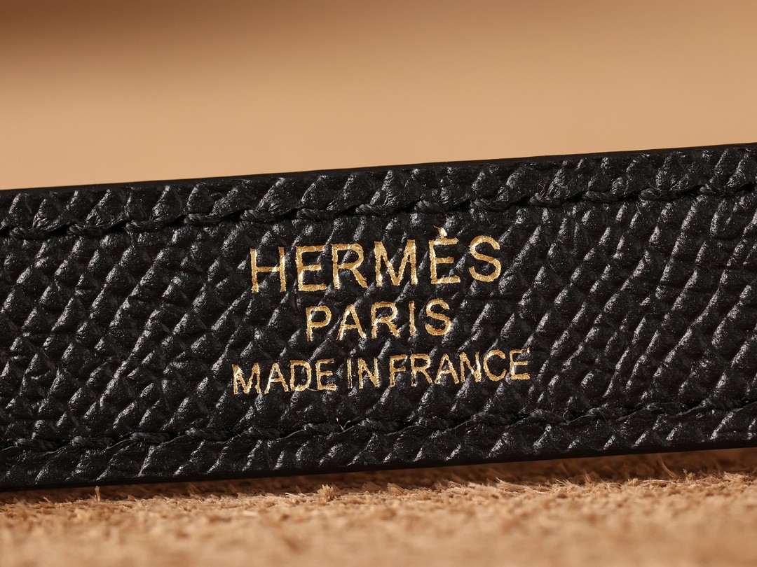 Shebag fully handmade Hermes Kelly 25 bag black epsom leather gold hardware lastets batch review (2025 Jan updated)-Best Quality Fake designer Bag Review, Replica designer bag ru