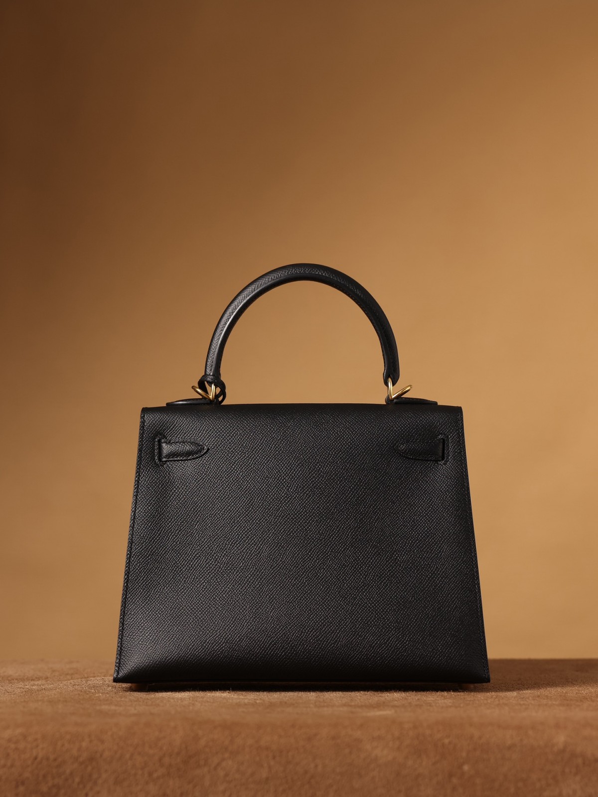 Shebag fully handmade Hermes Kelly 25 bag black epsom leather gold hardware lastets batch review (2025 Jan updated)-Best Quality Fake designer Bag Review, Replica designer bag ru
