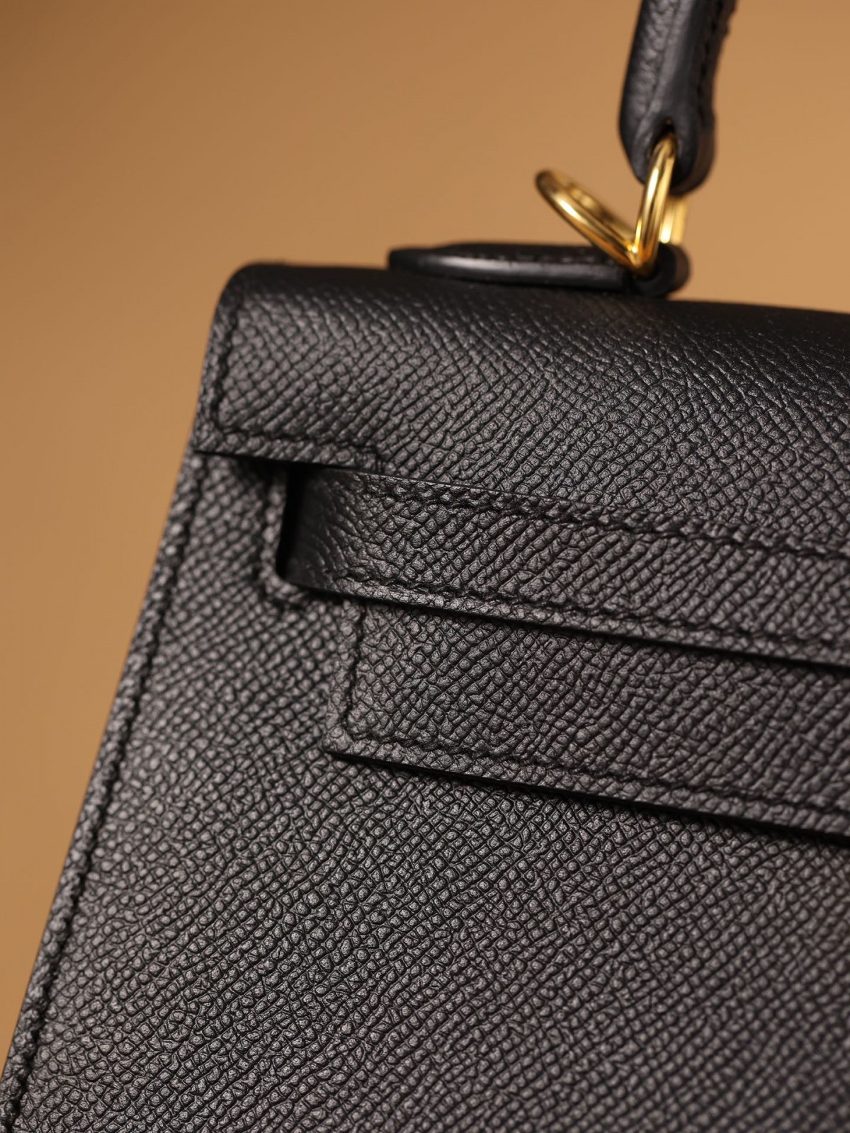 Shebag fully handmade Hermes Kelly 25 bag black epsom leather gold hardware lastets batch review (2025 Jan updated)-Best Quality Fake designer Bag Review, Replica designer bag ru