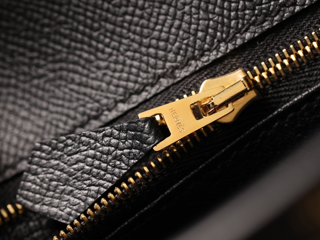 Shebag fully handmade Hermes Kelly 25 bag black epsom leather gold hardware lastets batch review (2025 Jan updated)-Best Quality Fake designer Bag Review, Replica designer bag ru