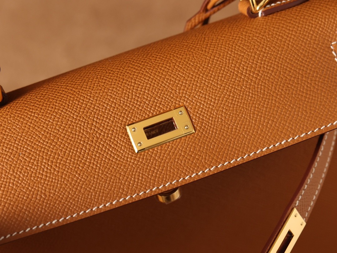 Shebag fully handmade Hermes Kelly 25 of gold brown review (2025 Jan updated)-Best Quality Fake designer Bag Review, Replica designer bag ru