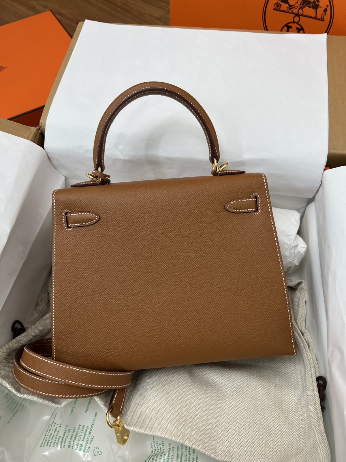Shebag fully handmade Hermes Kelly 25 of gold brown review (2025 Jan updated)-Best Quality Fake designer Bag Review, Replica designer bag ru