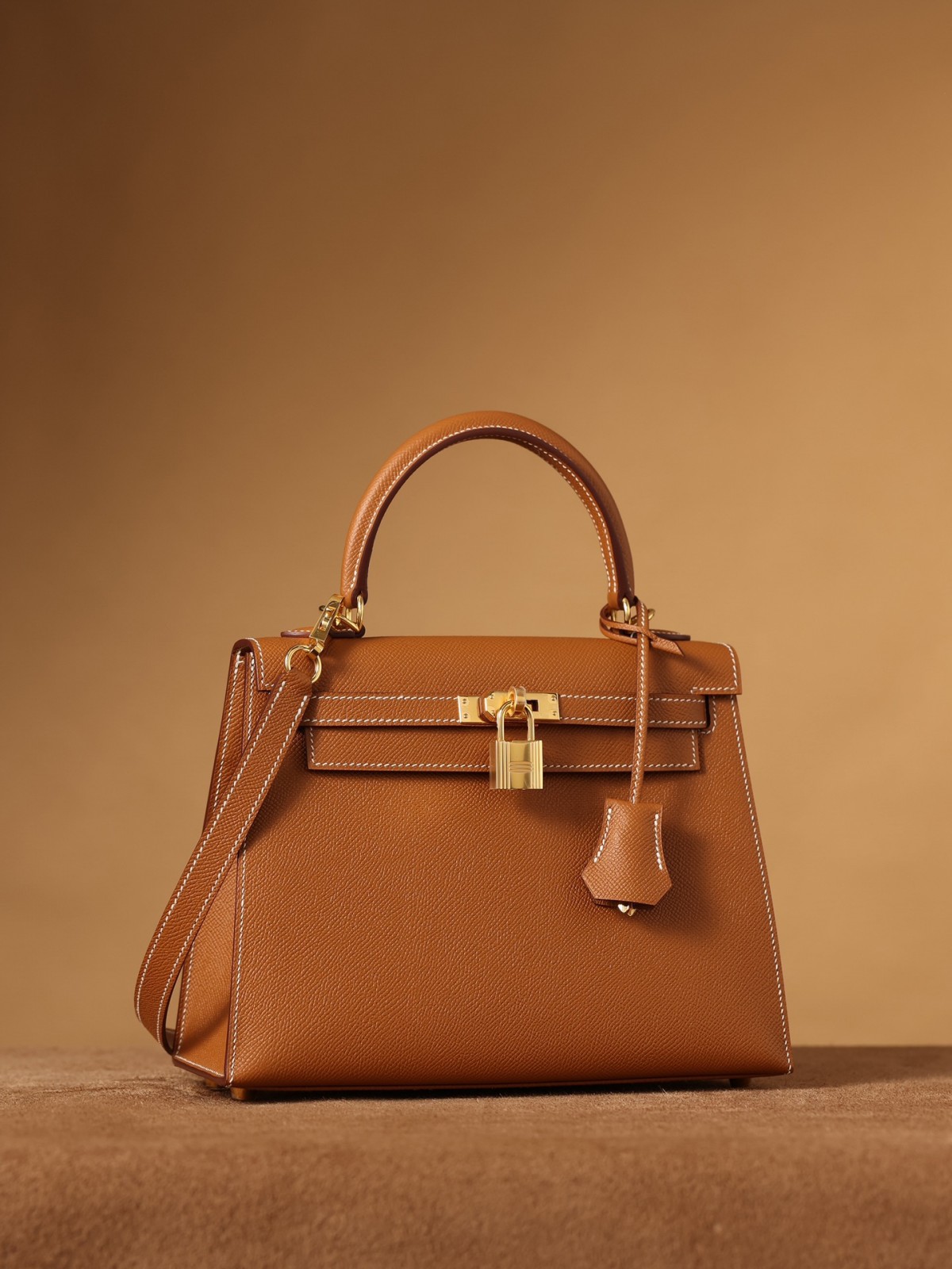 Shebag fully handmade Hermes Kelly 25 of gold brown review (2025 Jan updated)-Best Quality Fake designer Bag Review, Replica designer bag ru