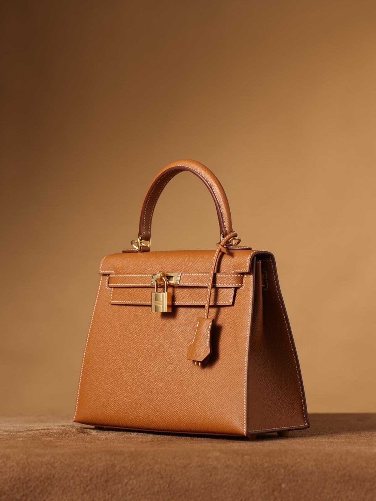 Shebag fully handmade Hermes Kelly 25 of gold brown review (2025 Jan updated)-Best Quality Fake designer Bag Review, Replica designer bag ru