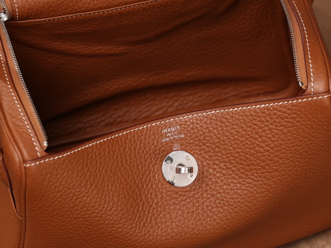 Shebag fully handmade Hermes Lindy 26 bag in brown silver hardware review(2025 Jan updated)-Best Quality Fake designer Bag Review, Replica designer bag ru
