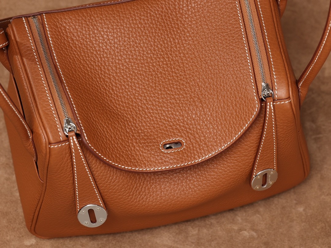 Shebag fully handmade Hermes Lindy 26 bag in brown silver hardware review(2025 Jan updated)-Best Quality Fake designer Bag Review, Replica designer bag ru