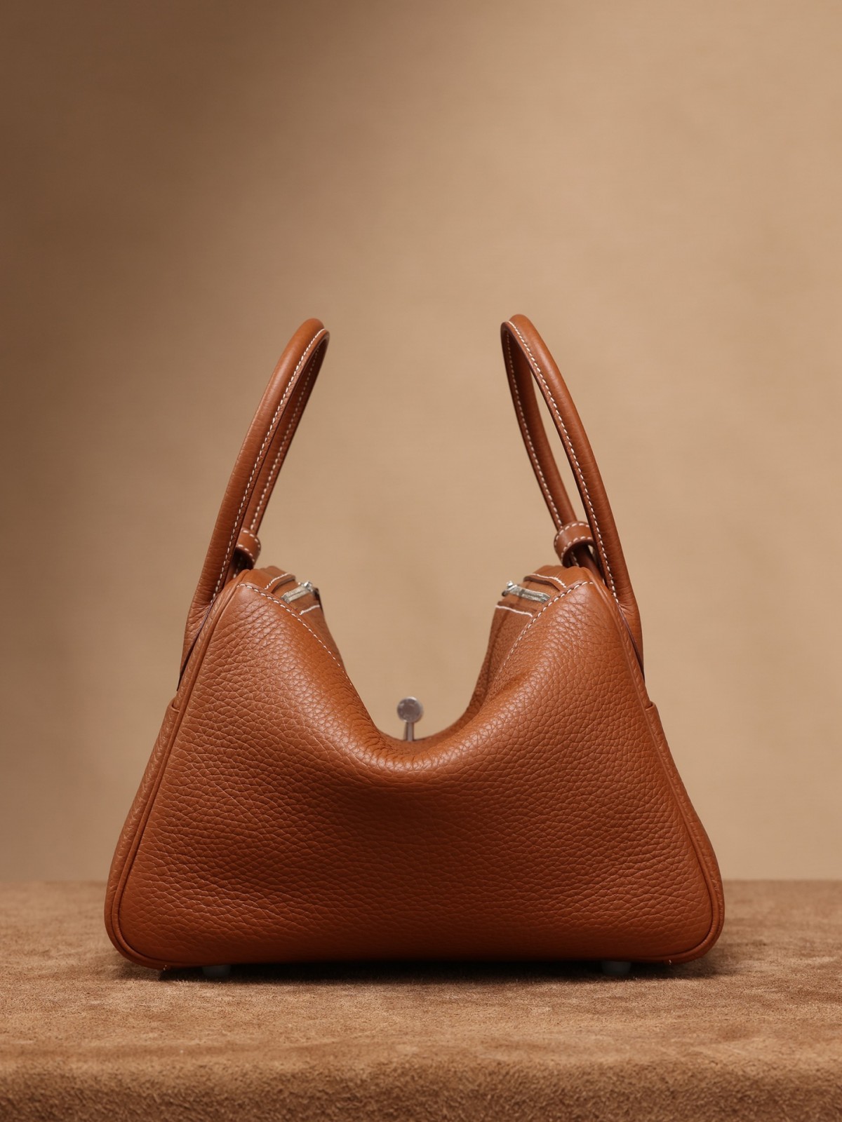 Shebag fully handmade Hermes Lindy 26 bag in brown silver hardware review(2025 Jan updated)-Best Quality Fake designer Bag Review, Replica designer bag ru