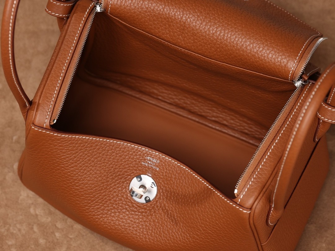 Shebag fully handmade Hermes Lindy 26 bag in brown silver hardware review(2025 Jan updated)-Best Quality Fake designer Bag Review, Replica designer bag ru