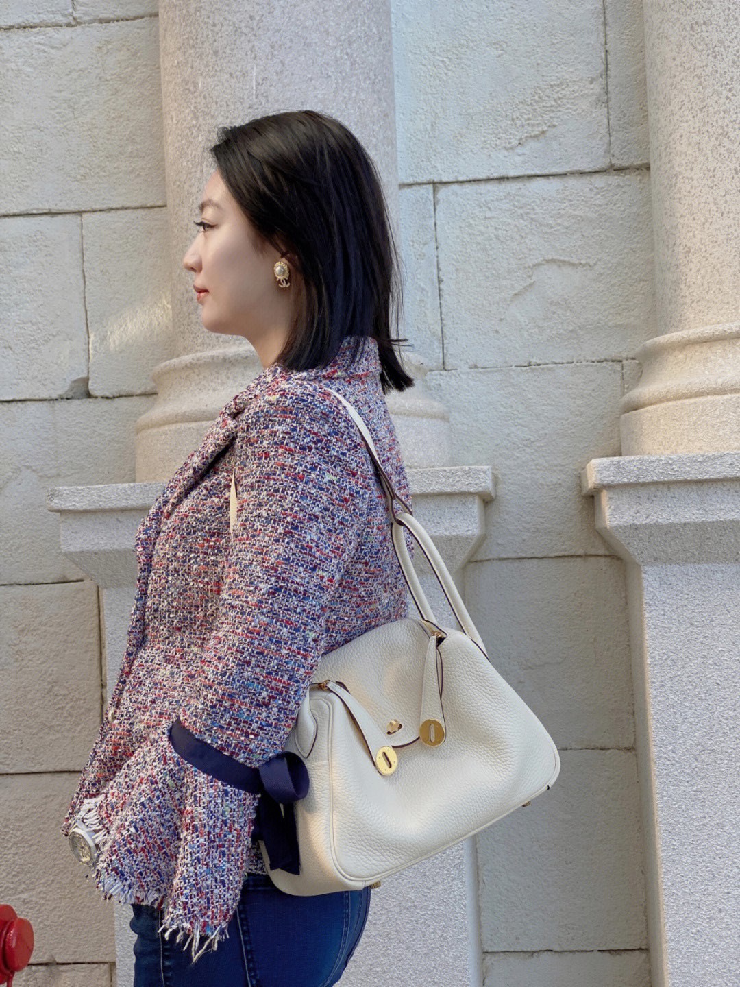 Shebag fully hand made Lindy 26 white bag in togo review (2025 Jan updated)-Best Quality Fake designer Bag Review, Replica designer bag ru