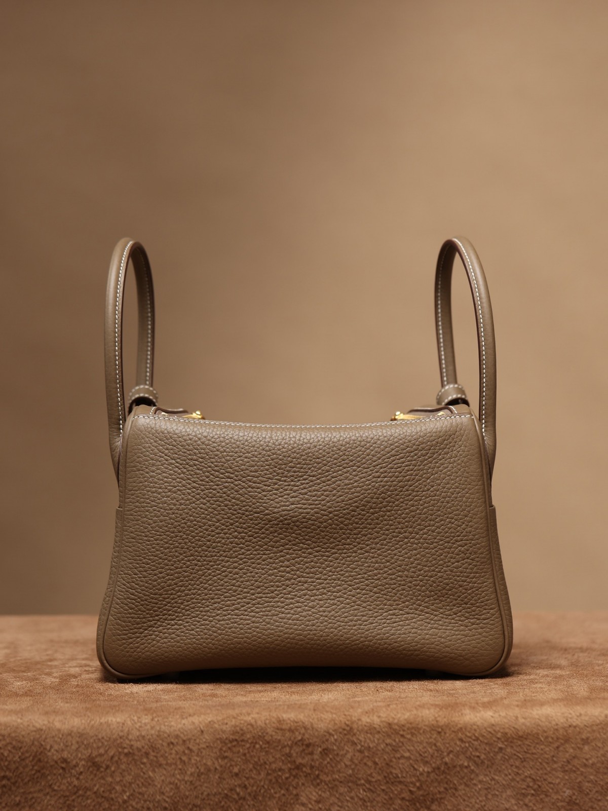 Shebag fully handmade Hermes Lindy 26 grey gold in togo(2025 Jan updated)-Best Quality Fake designer Bag Review, Replica designer bag ru