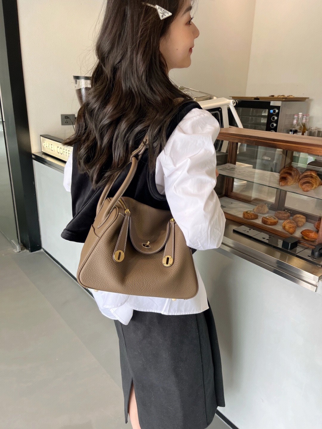 Shebag fully handmade Hermes Lindy 26 grey gold in togo(2025 Jan updated)-Best Quality Fake designer Bag Review, Replica designer bag ru