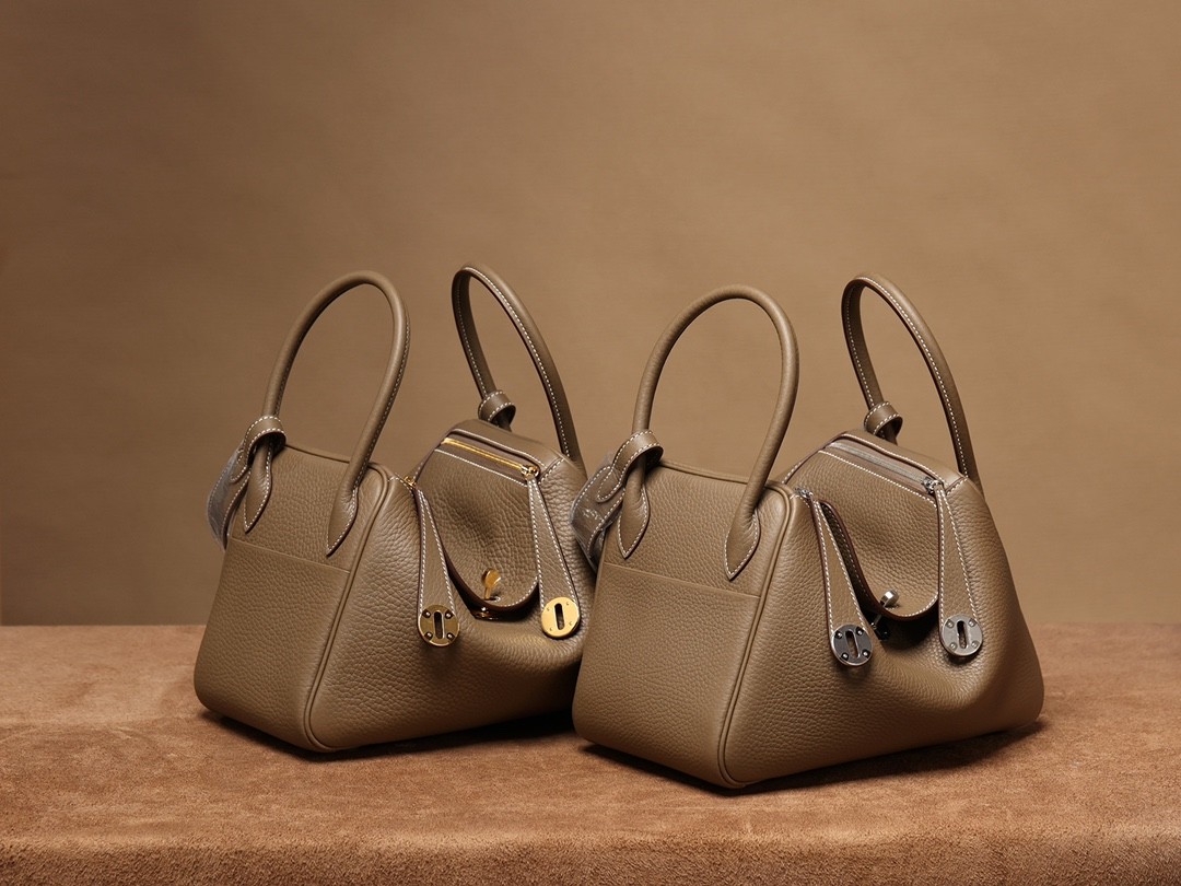 Shebag fully handmade Hermes Lindy 26 grey gold in togo(2025 Jan updated)-Best Quality Fake designer Bag Review, Replica designer bag ru