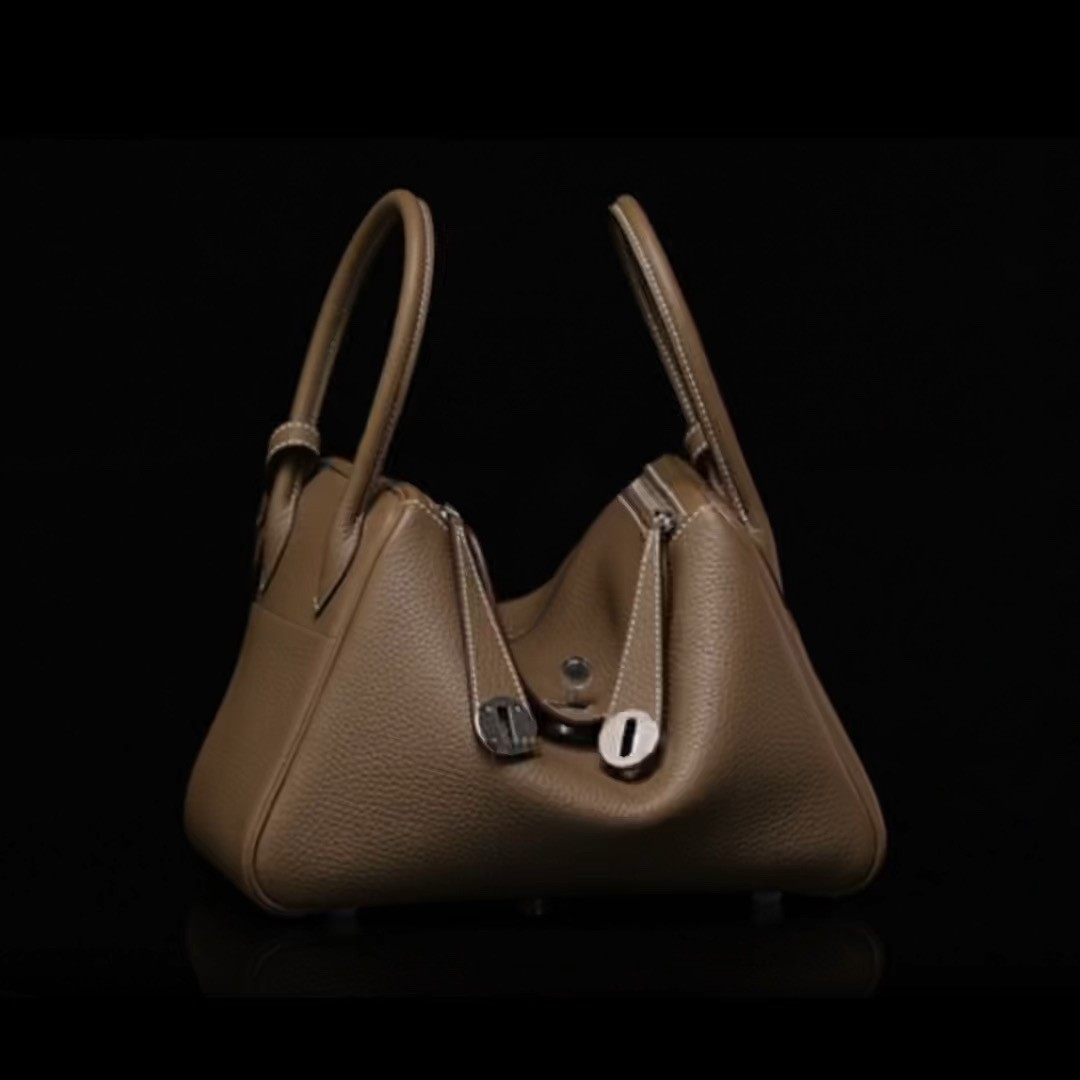 Shebag fully handmade Hermes Lindy 26 grey gold in togo(2025 Jan updated)-Best Quality Fake designer Bag Review, Replica designer bag ru