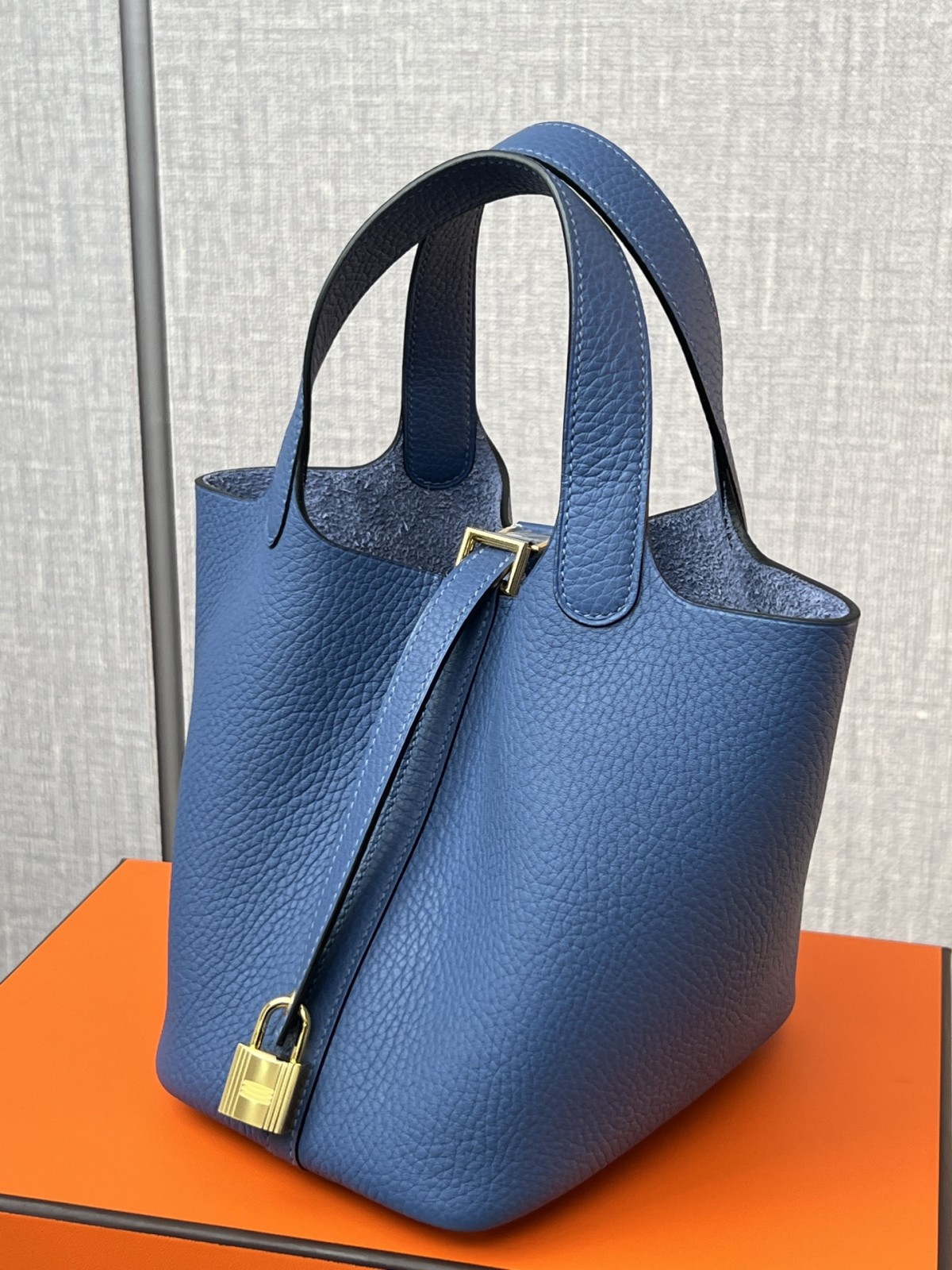 Shebag fully handmade Hermes Picotin 18 bag in togo blue review (2025 Feb updated)-Best Quality Fake designer Bag Review, Replica designer bag ru