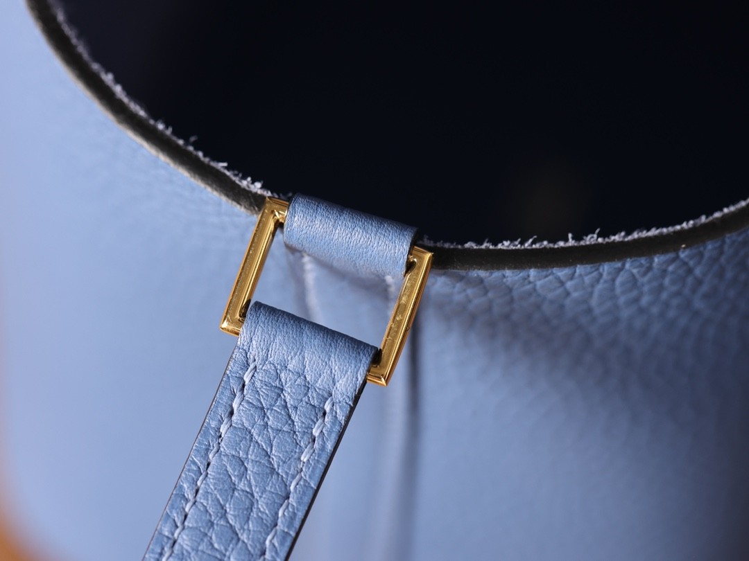 Shebag fully handmade Hermes Picotin 18 bag in togo blue review (2025 Feb updated)-Best Quality Fake designer Bag Review, Replica designer bag ru